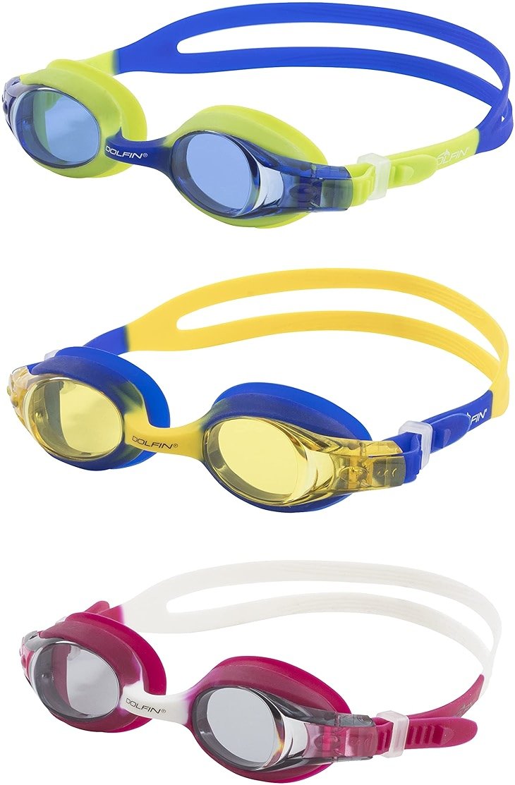 Dolfin Flipper Junior Swimming Goggles - Unisex Swimwear for Teens - Product Image
