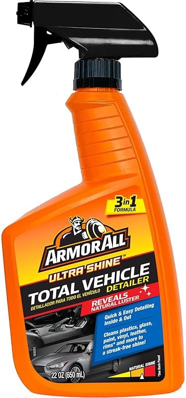 Armor All Ultra Shine Total Vehicle Detailer by Armor All, Car Detailer Spray for Interior and Exterior Use, 22 Fl Oz - Product Image