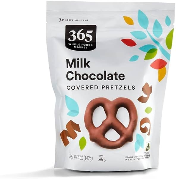 365 by Whole Foods Market, Milk Chocolate Pretzels, 5 Ounce - Product Image