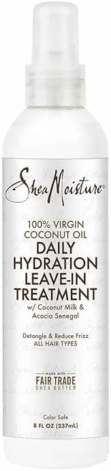 Shea Moisture 100% Virgin Coconut Oil Leave-in Treatment, 8 Ounce - Product Image