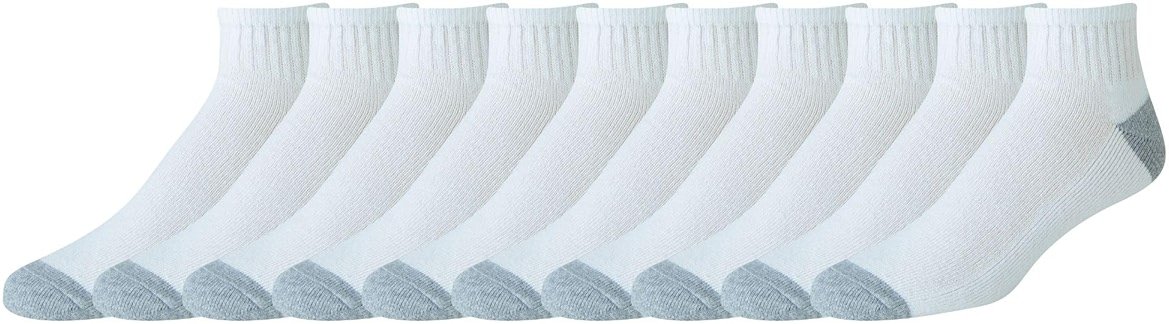 Amazon Essentials Men's Cotton Ankle Socks, Comfortable, Moisture Wicking, Cushioned - Product Image