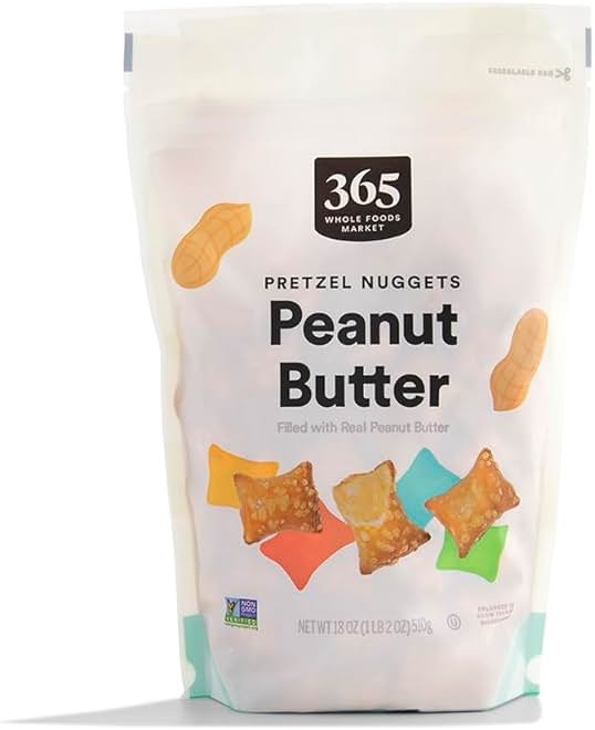 365 by Whole Foods Market, Peanut Butter Pretzel Nuggets, 18 Ounce - Product Image