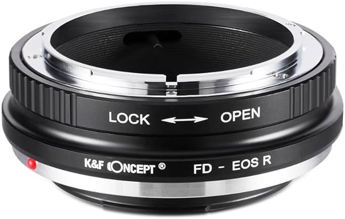 K&F Concept Lens Mount Adapter for Canon FD FL Lens to Canon EOS R Camera Body - Product Image