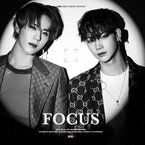 GOT7 Unit JUS2 Focus Mini Album B ver. 1p Lyrics Poster/On+84p PhotoBook+2p PhotoCard+Tracking K-POP Sealed - Product Image