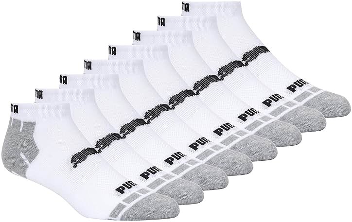 PUMA mens Low Cut Socks (8-pack) - Product Image
