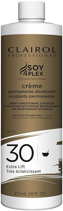 Clairol Professional Crème Permanente 30 volume Hair Developer, 16 oz. - Packaging May Vary - Product Image