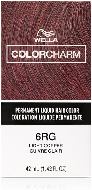 WELLA Color Charm Permanent Liquid Hair Color for Gray Coverage, Red - Product Image