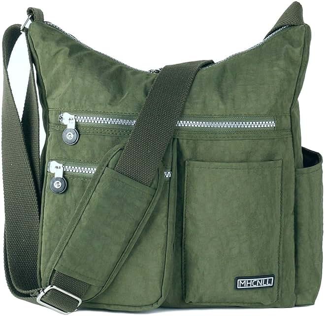 MHCNLL Crossbody Bag with Anti Theft RFID Pocket - Women Lightweight Water-Resistant Purse - Product Image
