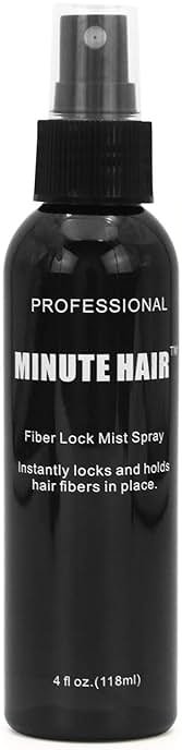 Fiber Lock Hair Spray by Minute Hair - Best Spray to Hold Hair Fibers In Place. Amazing Price. - Product Image