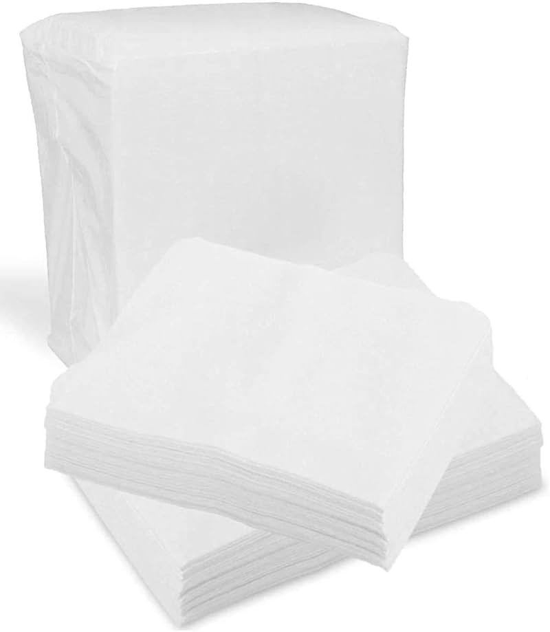 Disposable Dry Wipes, 100 Pack – Ultra Soft Non-Moistened Cleansing Cloths for Adults, Incontinence, Baby Care, Makeup Removal – 9.5" x 13.5" - Hospital Grade, Durable – by ProHeal - Product Image