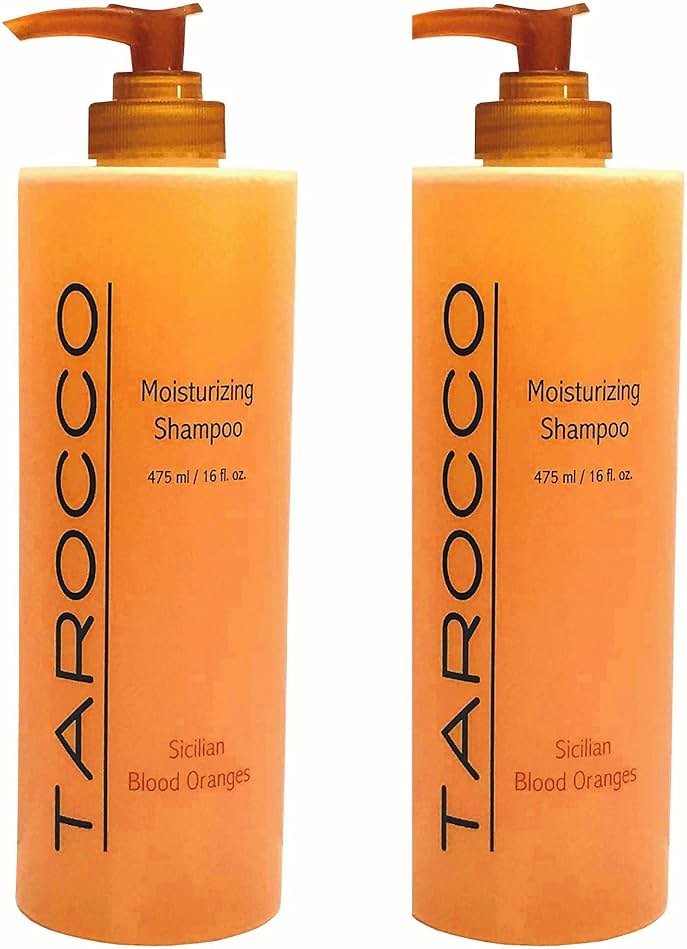 Tarocco Moisturizing Shampoo 475 ml/16 fl oz x 2 with Sicilian Blood Oranges by Baronessa Cali - Product Image