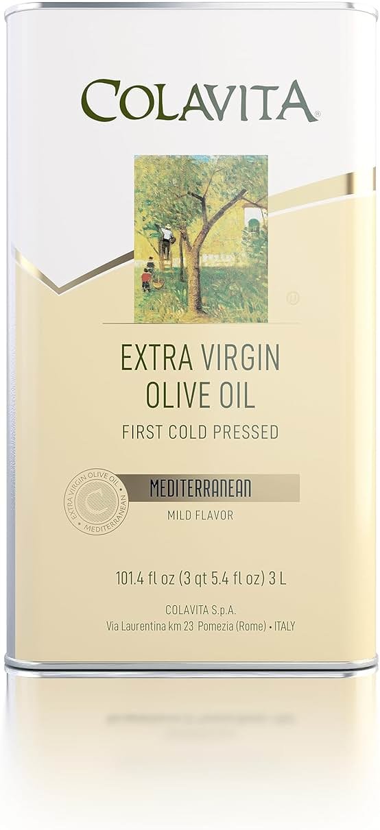 Colavita Mediterranean Extra Virgin Olive Oil, 101.4 oz Tin - Product Image