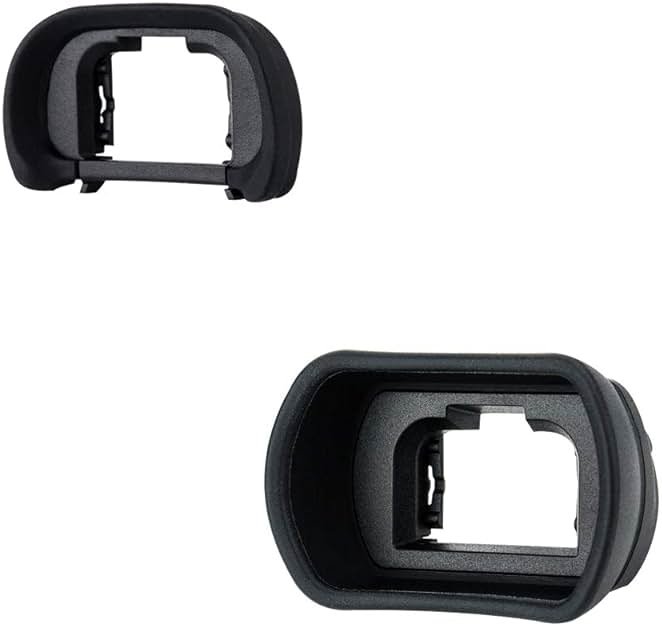 2 Packs Eyecup Eyepiece Eyeshade for Sony a7III a7II a7 a7R IV a7R II a7R III a7S II a9 a58 a99 II Viewfinder Replaces Sony FDA-EP18 FDA-EP16 FDA-EP15 Eye Cup - Product Image