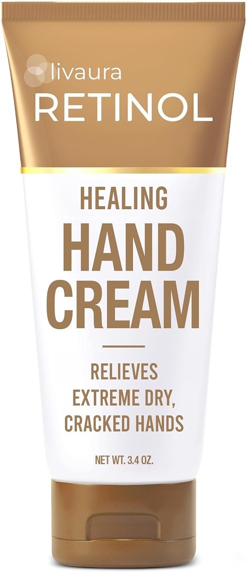 LIVAURA Hand Cream – Moisturizing Hand Cream for Dry Cracked Hands, Hand Lotion for Dry Skin, Hydrating Hands Cream for Women, Non Greasy Hands Moisturizer, Travel Size - Product Image