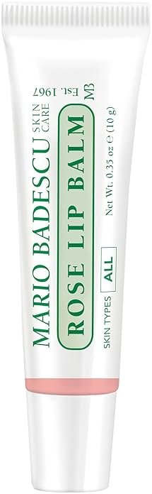 Mario Badescu Moisturizing Lip Balm for Dry Cracked Lips, Infused with Coconut Oil and Shea Butter, Ultra-Nourishing Lip Care Moisturizer for Soft, Smooth and Supple Lips - Product Image