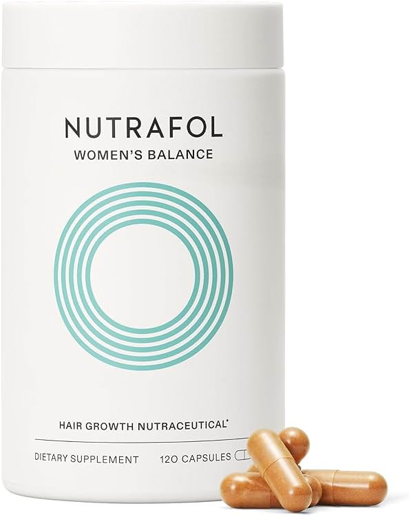 Nutrafol Women's Balance Hair Growth Supplements, Ages 45 and Up, Clinically Tested for Visibly Thicker Hair and Scalp Coverage, Dermatologist Recommended - 1 Month Supply - Product Image