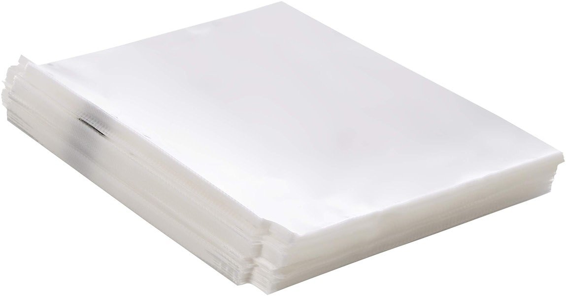 Amazon Basics Sheet Protectors for 3 Ring Binder, Heavyweight, Polypropylene, Top Loading, Letter Size, 8.5 x 11 Inch, 200-Pack, Clear - Product Image