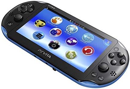 Sony Playstation Vita Wi-Fi 2000 Series Slim (Black/ Blue) (Renewed) - Product Image