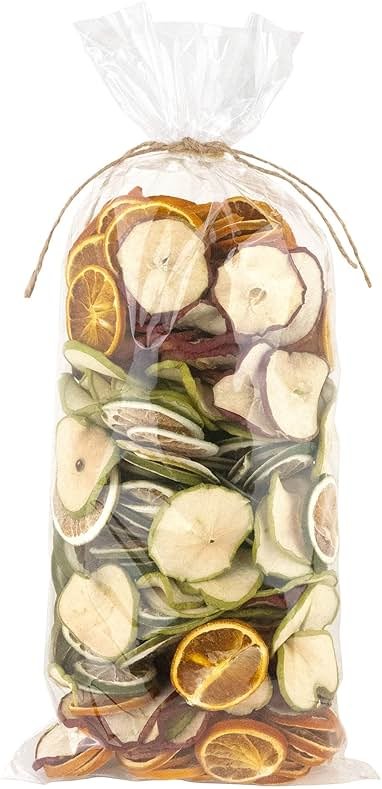 ANDALUCA Natural Vase & Bowl Fillers | Dried Orange, Apple & Citrus Slices| Home Decor (Fruit Slices) - Product Image