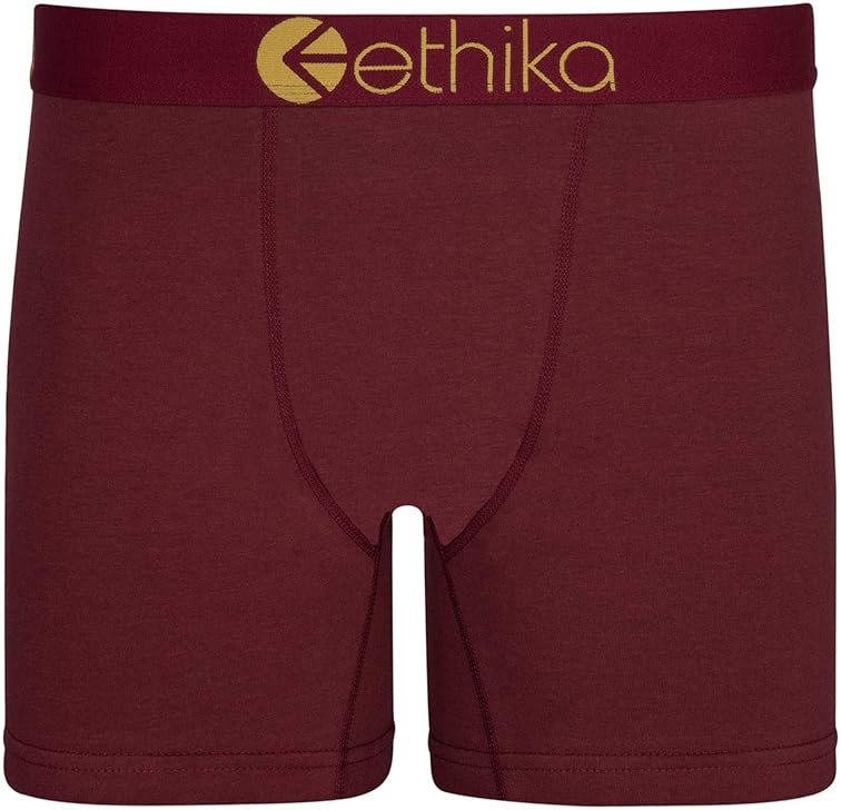Ethika Men's Boxer Brief, Knee Length, 4-Way Stretch Performance Underwear with Graphic Prints - Product Image