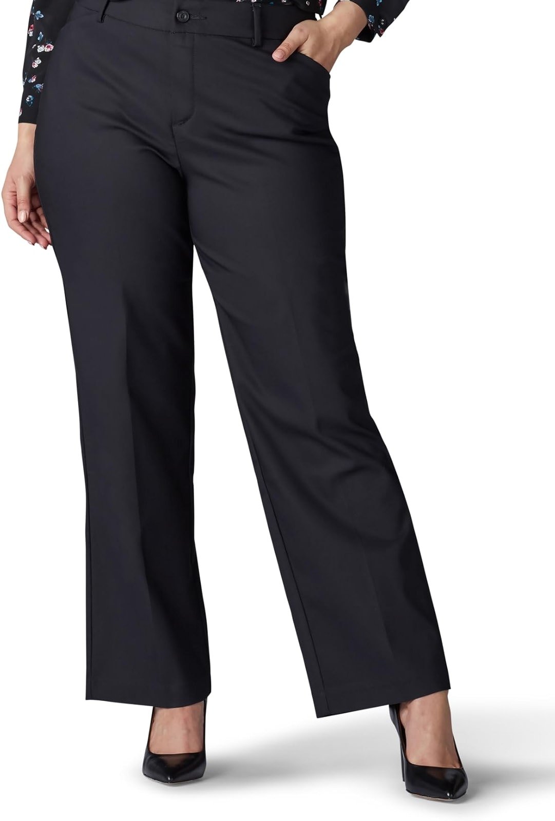 Lee Women's Plus Size Ultra Lux Comfort with Flex Motion Trouser Pant - Product Image