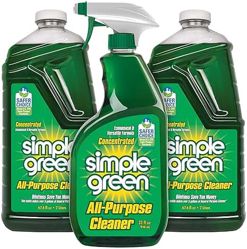 Simple Green All-Purpose Cleaner Spray and Refill, Green, 3 Piece Set, Original, 1 Count - Product Image