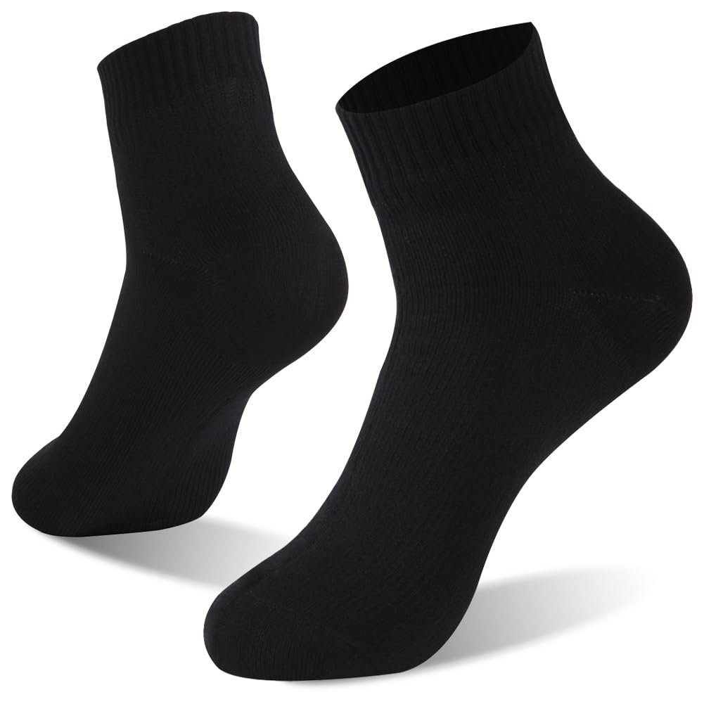 RANDY SUN Waterproof Socks, Unisex Cycling/Hunting/Fishing/Running Ankle Socks 1&2 Pair - Product Image