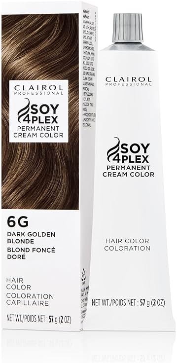 Clairol Professional Permanent Cream Hair Color | Blonde, Brown, Black, & Red-Violet Shades for 100% Gray Coverage | Deep Conditioning & Fade Resistant Results - Product Image
