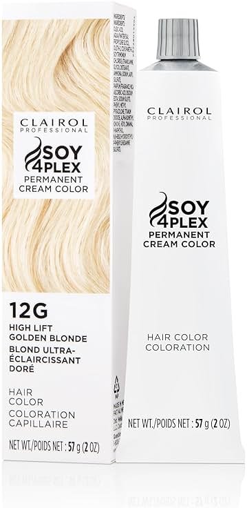 Clairol Professional Permanent Cream Hair Color | Blonde, Brown, Black, & Red-Violet Shades for 100% Gray Coverage | Deep Conditioning & Fade Resistant Results - Product Image