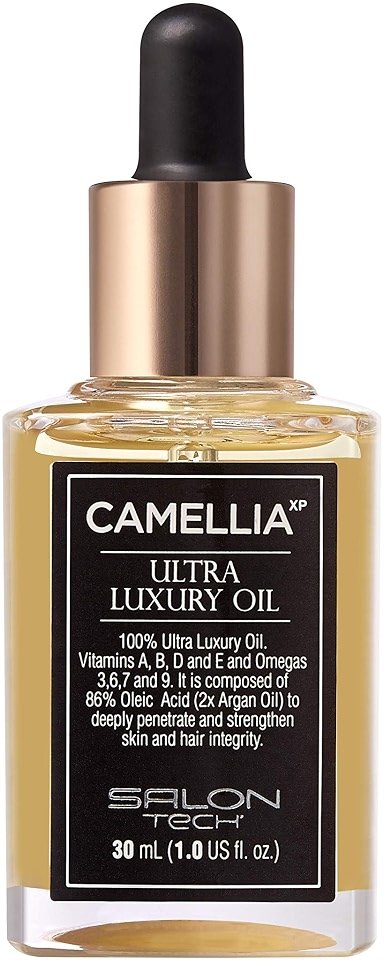 SALON TECH Camellia xp -100% Ultra Luxury Oil with Camellia Japonica Seed Oil, Menthol |30ml - Product Image