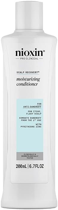 Nioxin Scalp Recovery Moisturizing Conditioner | For Itchy, Flaky Scalp | Anti-Dandruff | Formulated with Pyrithione Zinc & Strengthening Amino Acids - Product Image