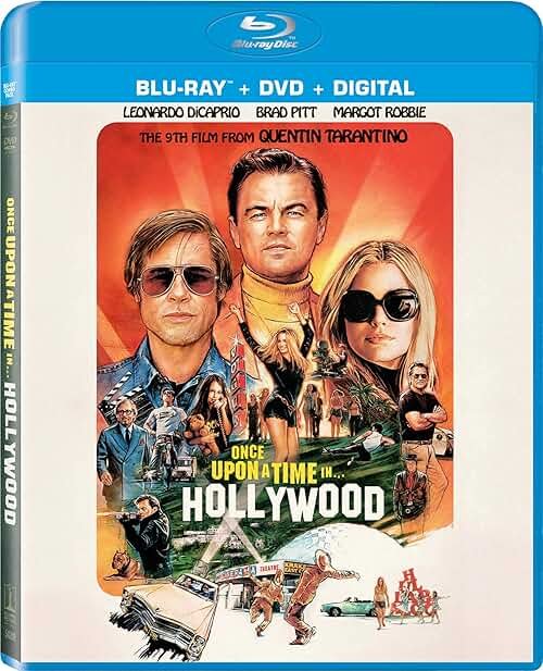 Once upon a Time in Hollywood - Blu-ray + DVD + Digital - Product Image