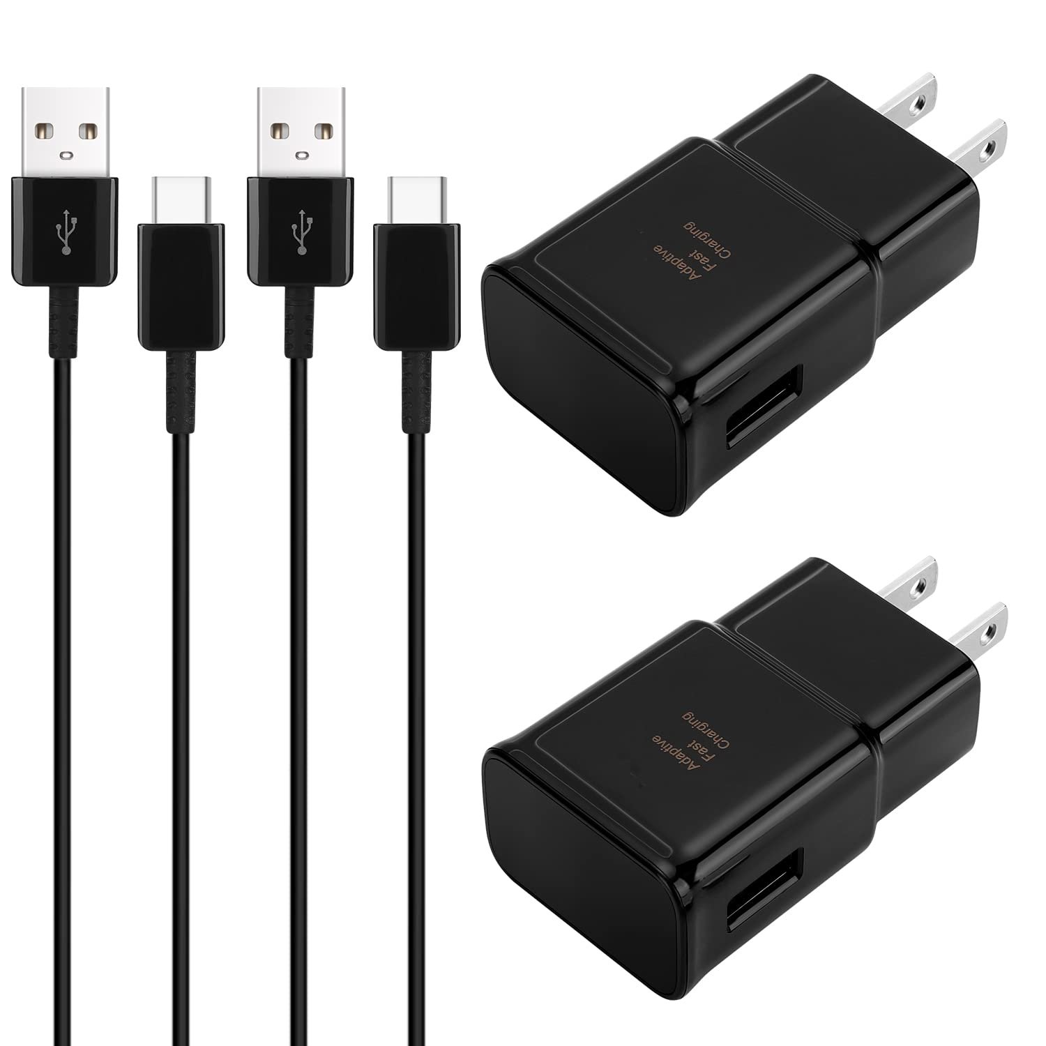 Phone Charger USB C Charger Fast Samsung Charger Type C Chargers Fast Charging Android Charger for Samsung Galaxy S26/S25/S24/S23/S22/S21/S20/S10/S10/S10E/S9/S8,Note 8 9 10 with 6.6Ft Cable Cord - Product Image