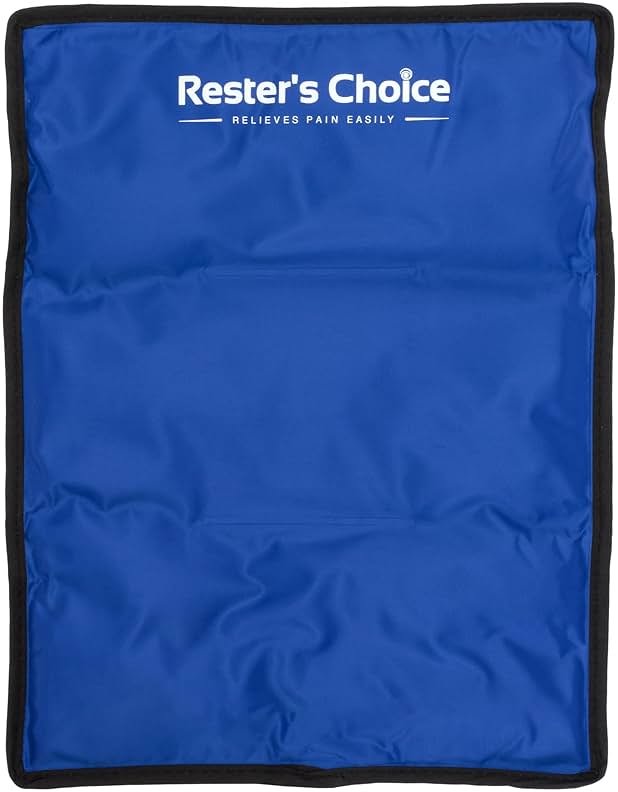 Gel Soft Flexible Ice Pack for Injuries Reusable - (Large: 11"x14.5") for Hip, Shoulder, Knee, Back - Comfy Cold Pack Compress for Swelling, Bruises, Surgery - Product Image