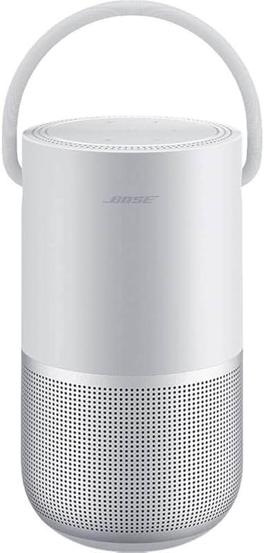 Bose Portable Smart Speaker — Wireless Bluetooth Speaker with Alexa Voice Control Built-in, Silver - Product Image