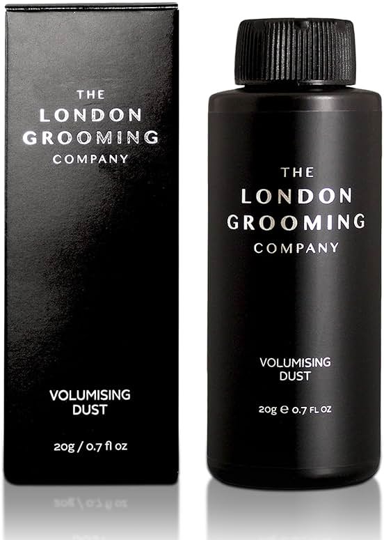 The London Grooming Company - Matte Hair Powder for Men | Texture Powder for Styling | Medium All-Day Hold 0.7 Ounces (20 grams) - Product Image