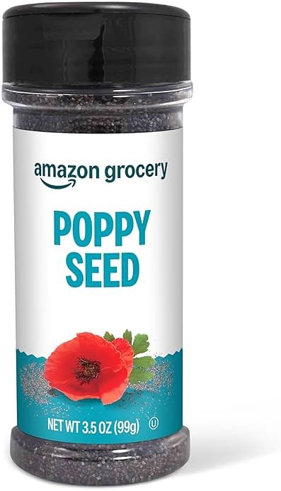 Amazon Grocery, Poppy Seed, 3.5 Oz - Product Image