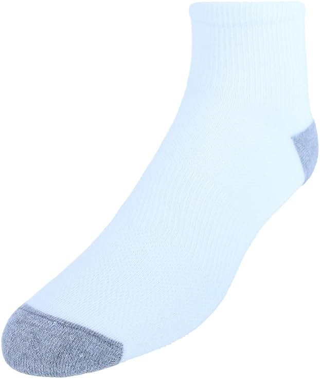 Hanes Men's Socks, Active Cool X-temp Lightweight Moisture-wicking Cushioned Ankle, Crew and No Show, 12 and 14 Pair Packs - Product Image