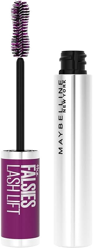 Maybelline The Falsies Lash Lift Washable Mascara Volumizing, Lengthening, Lifting, Curling, Multiplying, Eye Makeup, Blackest Black, 1 Count - Product Image