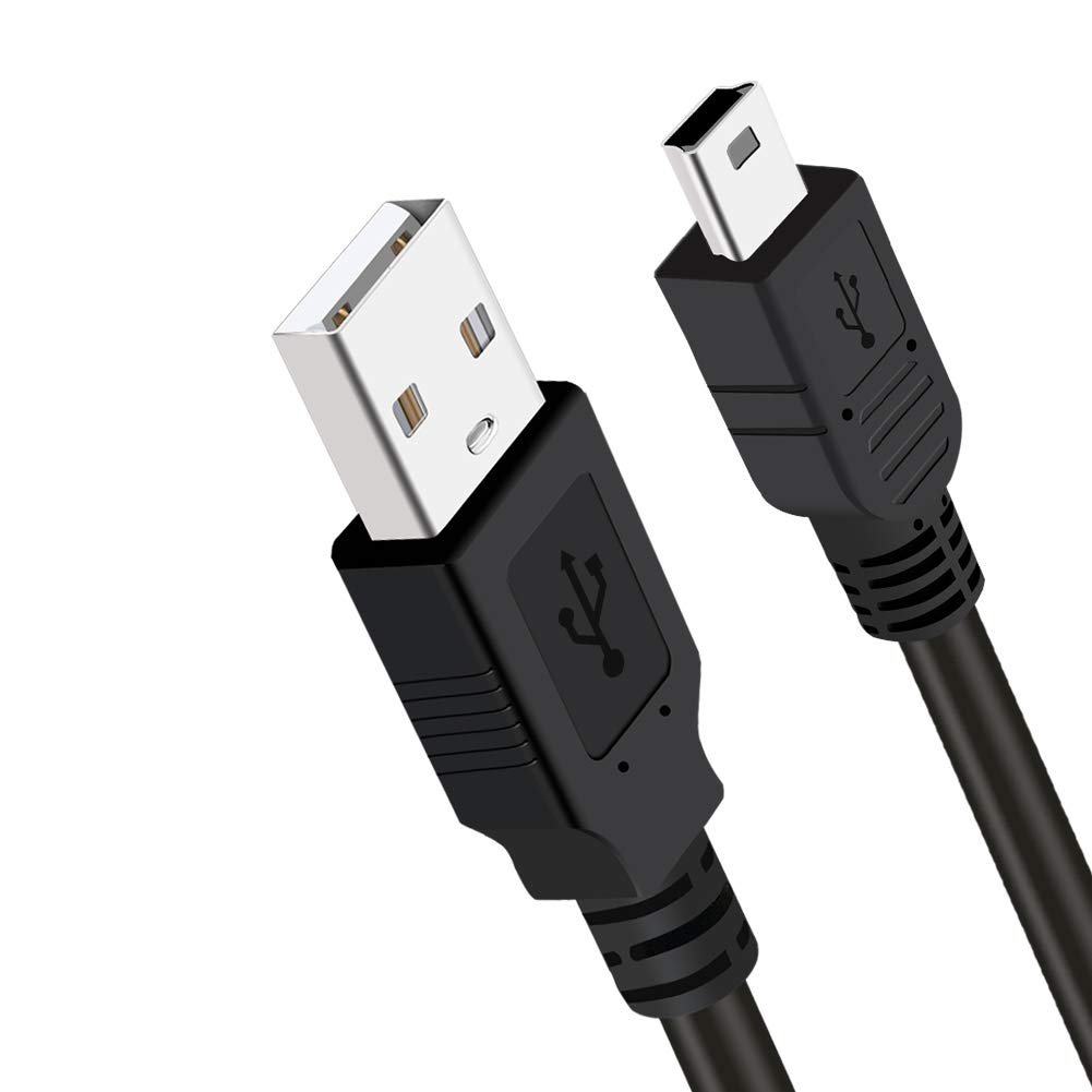 SCOVEE PS3 Charger Cable,10ft PS3 Controller Charging Cord,Mini USB Cable for Sony Playstation 3 Controller DualShock 3 PS Move Slim Wireless Game,TI84 Plus CE Charging Cables Mini-B Charger Data Wire - Product Image