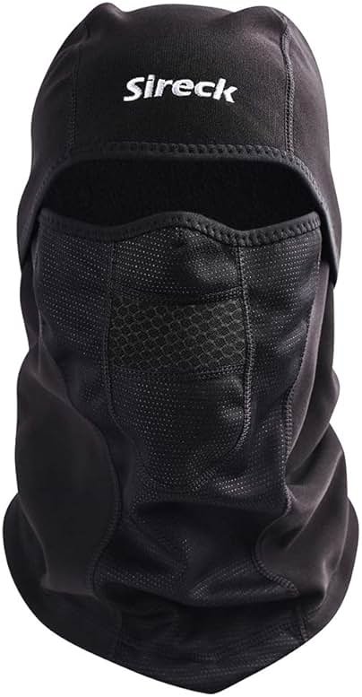 Sireck Cold Weather Balaclava Ski Mask, Water Resistant and Windproof Fleece Thermal Face Mask, Cycling Motorcycle Neck Warmer Hood Winter Gear for Men Women - Product Image