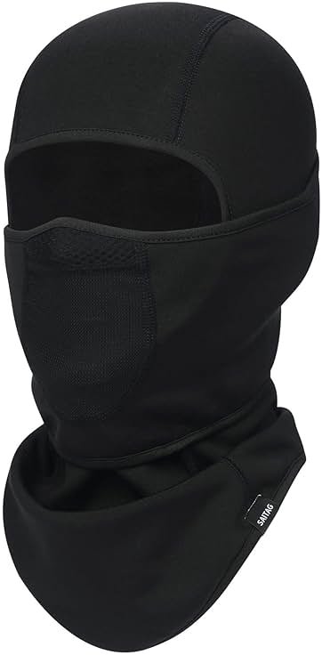SAITAG Ski Mask for Men Women Balaclava Face Mask for Cold Weather Winter Warm Fleece Face Covering for Skiing Outdoor Work - Product Image
