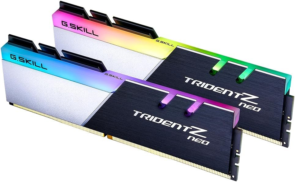 G.SKILL Trident Z Neo Series DDR4 RAM (XMP) 32GB (2x16GB) 3600MT/s CL18-22-22-42 1.35V Intel AMD Desktop Computer Memory U-DIMM (F4-3600C18D-32GTZN) - Product Image