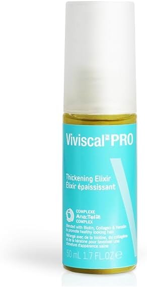 Viviscal Professional Thin to Thick Elixir - Biotin, Collagen & Keratin - Botanical Scent - Non-Greasy - Unisex Adult - Product Image