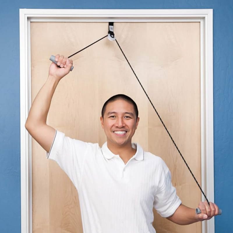 Norco Over The Door Economy Shoulder Pulley for Physical Therapy. Rehab Indications - Frozen Shoulder, Rotator Cuff, Arthritis, Tendonitis, Bursitis, Surgery, Stroke, Range of Motion, Flexibility. - Product Image