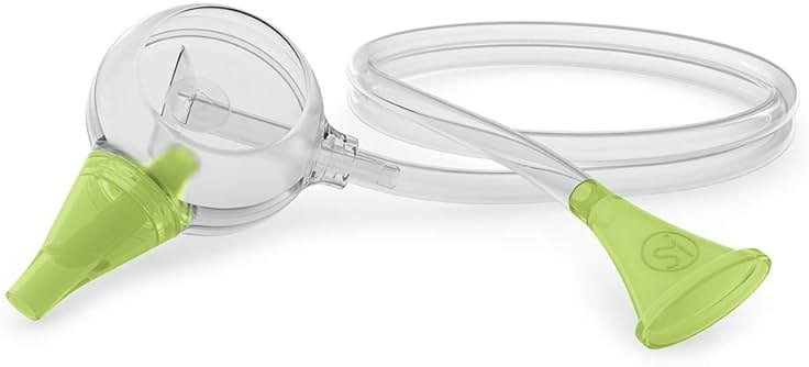 Nosiboo Eco Baby Nasal Aspirator/Nose Sucker - Silent, Portable Nose Cleaner - Mouth-Operated Nose Suction Power - Product Image