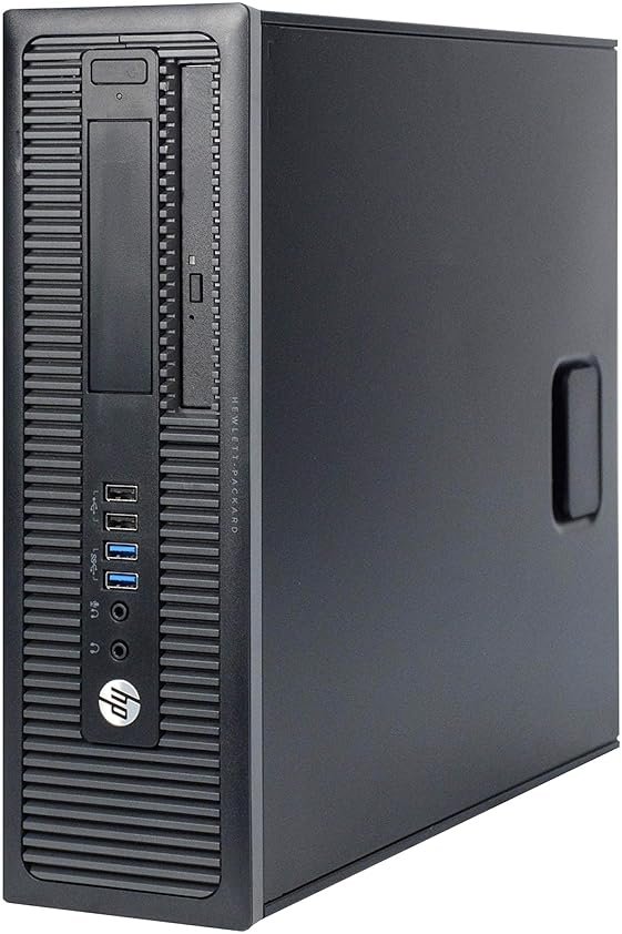 HP EliteDesk 800 G2 Business Desktop, Intel Core i7 6700 3.4Ghz, 32GB DDR4 RAM, 1TB SSD Solid State Drive, Windows 11 Pro (Renewed) - Product Image