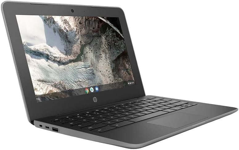 HP Chromebook 11 G7 EE 11.6" Chromebook - 1366 x 768 - Celeron N4000-4 GB RAM - 16 GB Flash Memory, Chrome OS, Intel UHD Graphics 600 - in-Plane Switching (IPS) Technology - English Keyboard (Renewed) - Product Image