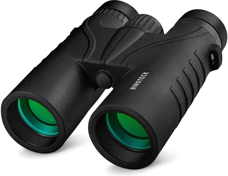 10x42 Binoculars for Adults - Professional HD Roof BAK4 Prism Lens Binoculars for Bird Watching, Hunting, Travel, Sports, Cruise, with Carrying Bag (1.1Lbs) - Product Image