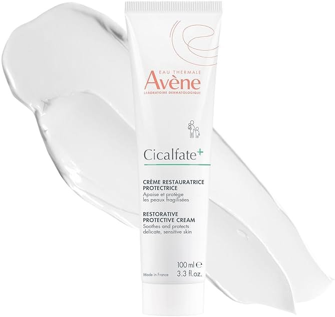 Avène Cicalfate+ Restorative Protective Cream, Face Moisturizer, Skin Face Cream, Body Cream for Sensitive Skin, Helps Restore Skin Barrier, Restorative Cream, Safe for Infants, Kids & Adults - Product Image